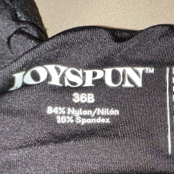 Joyspun black lacy bra - Picture 6 of 6